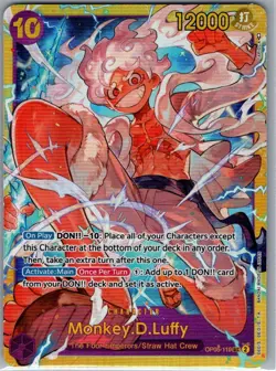 Monkey.D.Luffy OP05-119 SEC Awakening of the New Era - One Piece Card Game - NM - Image 1