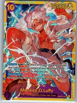 Monkey.D.Luffy OP05-119 SEC English Awakening of the New Era - One Piece Card NM - Image 1