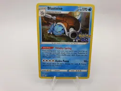 Blastoise 017/078 Holo Foil Scarlet and Violet Pokemon TCG Card - Image 1