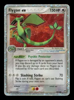Pokemon Card Flygon ex 94/108 Power Keepers Holo Vintage Rare Foil MP 2007 - Image 1