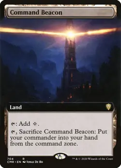 Command Beacon (Extended) [Commander Legends Extended] Magic MTG - Image 1