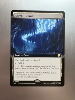 Secret Tunnel - 392 -MTG Avatar: The Last Airbender - Extended Art - Rare - Image 1