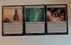 MTG Lands - Urza's lot, 3 cards. Magic the gathering Tron land set. - Image 1
