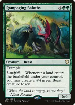 MTG Rampaging Baloths ** Commander 2018 ** English (NM) - Image 1
