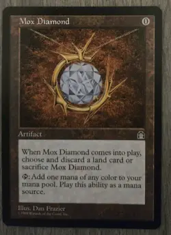 Magic the Gathering: Stronghold: Mox Diamond: NM - Image 1