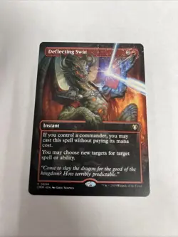 Deflecting Swat Borderless Nonfoil Card #0698 MTG LP - Image 1