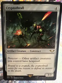 MTG Cryptothrall Universes Beyond: Warhammer 40k Regular NM - Image 1