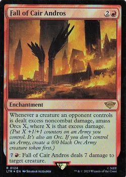Fall of Cair Andros Lord of the Rings: Tales of Middle-Earth Foil - Image 1