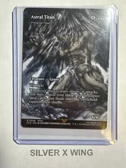 Astral Titan - Primeval Titan Showcase x1, MTG, Final Fantasy, FCA, NM - Image 1