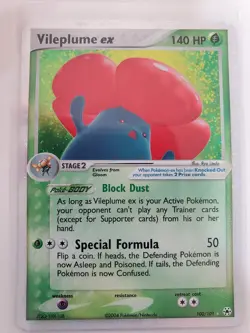 Vileplume ex 100/101 Hidden Legends Holo LP Pokemon TCG - Image 1
