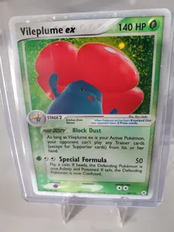 Vileplume ex 100/101 Hidden Legends Holo LP Pokemon TCG - Image 4