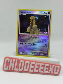 Giratina 4 /100 NM Condition Reverse Holo Majestic Dawn Burger King Pokemon - Image 1