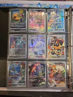 Pokemon Card Lot Binder V/VMAX IR Hits Ex 180 Cards NM Full Art - Image 2