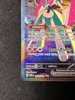 Pokemon TCG Iron Valiant ex 249/182 SV04: Paradox Rift Special Illustration Rare - Image 4