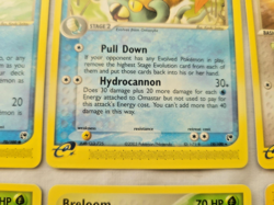 Pokemon e-Reader 9 Lot, C/U, Rares! Omastar, Kecleon, Shroomish, Linoone (MP) - Image 4
