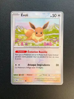 Carte Pokemon Evoli 074/131 MasterBall EV8.5 Evolutions Prismatiques NEUF - Image 1