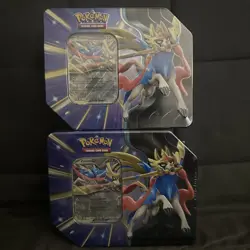 Pokemon Trading Card Game: Slashing Legends Tin Zacian Sealed Brand New 2 pack - Image 1