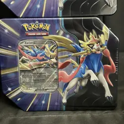 Pokemon Trading Card Game: Slashing Legends Tin Zacian Sealed Brand New 2 pack - Image 3