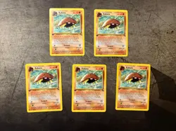 Pokemon TCG Kabuto 1st Edition Fossil 50 1999-2000 Base Set - Image 1
