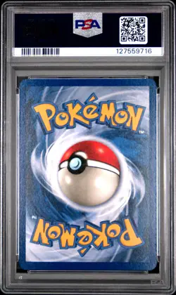 1999 POKEMON FOSSIL 1ST ED #59 ENERGY SEARCH PSA 9 - Image 2