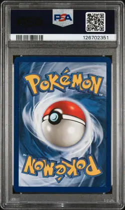 1999 POKEMON FOSSIL 1ST ED #59 ENERGY SEARCH PSA 9 - Image 2