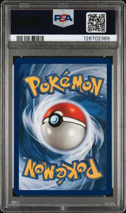 1999 POKEMON FOSSIL 1ST ED #59 ENERGY SEARCH PSA 9 - Image 2