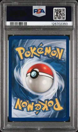 1999 POKEMON FOSSIL 1ST ED #59 ENERGY SEARCH PSA 9 - Image 2