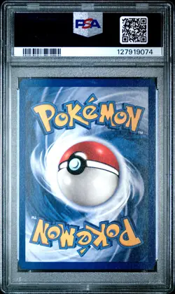1999 POKEMON FOSSIL 1ST ED #59 ENERGY SEARCH PSA 9 - Image 2
