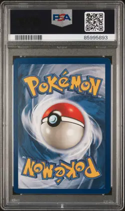 1999 POKEMON FOSSIL 1ST ED #59 ENERGY SEARCH PSA 9 - Image 2