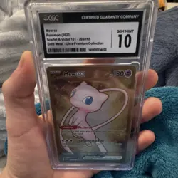 New Ex Scarlet and Violet 151 205/165 Gold Metal Card Pokemon TCG English 2023 - Image 1