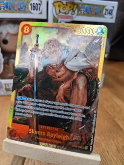 OP08-118 Silvers Rayleigh SEC Alt Art One Piece TCG English Card Two Legends - Image 2