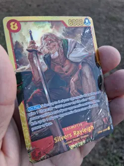 OP08-118 Silvers Rayleigh SEC Alt Art One Piece TCG English Card Two Legends - Image 5