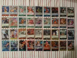 One Piece TCG Japanese Lot ×36 SR, Foils, And Parallel Foil (No Duplicates) - Image 1