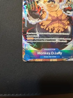 Monkey.D.Luffy OP11-058 TR Treasure Rare One Piece Carrying On His Will English - Image 3