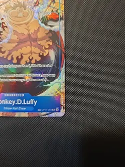 Monkey.D.Luffy OP11-058 TR Treasure Rare One Piece Carrying On His Will English - Image 4