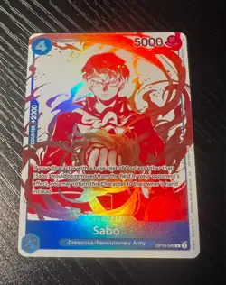 One Piece TCG Sabo OP10-049 - 3rd Anniversary Promo - Image 1