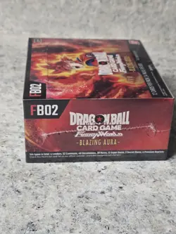 SEALED Dragon Ball Super Card Game Fusion World Blazing Aura FB02 Booster Box - Image 2