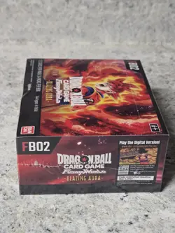 SEALED Dragon Ball Super Card Game Fusion World Blazing Aura FB02 Booster Box - Image 4