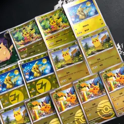 pokemon Chinese exclusive pikachu poke ball holo lot*16 Cards - Image 3