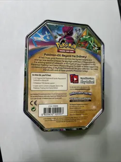 Pokemon "Ex Beyond The Ordinary! 2015 Fall Tin "Rayquaza-Ex" - No Cards - Image 5