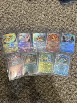 Pokemon TCG 9 Card Lot of Eeveelutions Masterball Terastal Festival Japanese NM - Image 1