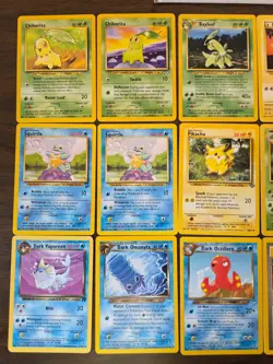 Bulk Lot of 400+ Pokemon Cards Mixed WOTC Era Vintage MP-HP-DAMAGED - Image 3