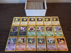 Bulk Lot of 400+ Pokemon Cards Mixed WOTC Era Vintage MP-HP-DAMAGED - Image 1