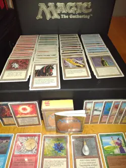 MTG Revised Starter Deck/Rule Book, 60 Cards, No Lands,ALL Colors & Artifacts - Image 1