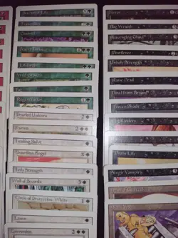 MTG Revised Starter Deck/Rule Book, 60 Cards, No Lands,ALL Colors & Artifacts - Image 3