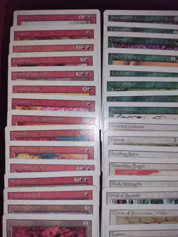 MTG Revised Starter Deck/Rule Book, 60 Cards, No Lands,ALL Colors & Artifacts - Image 4