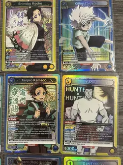 (12)Union Arena Mixed set SR Card Lot-Yu Yu Hakusho/HunterXHunter/Demon Slayer - Image 3