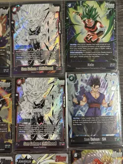 Dragon Ball Fusion World Mixed Set lot FB07/08/SB02 SR Lot / 15 Cards - Image 4