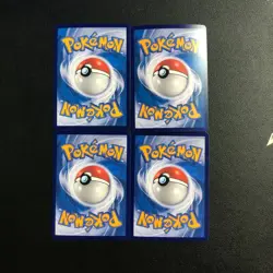 pokemon Chinese exclusive gengar double rare no holo 151 holo lot*4 Cards - Image 2