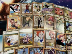 One Piece Card Lot Of 50 Bandai and Carddass - Image 2